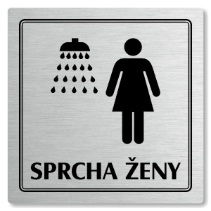 Piktogram Sprcha ženy